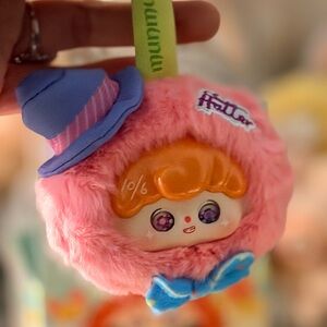 Pink Plush Toy with Hat